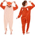 Snug Fit Unisex Adult Onesie Pajamas, Flannel Cosplay Animal One Piece Halloween Costume Sleepwear Homewear