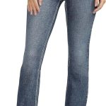 Women  Mid Rise Curvy Fit Bootcut Jeans